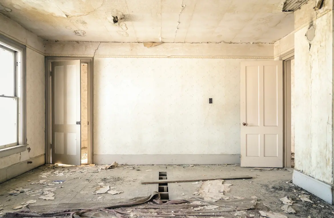 Waste disposal crew managing a cleanout project in Stonegate